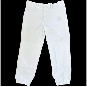Mizuno Size M Women's Baseball Pants White